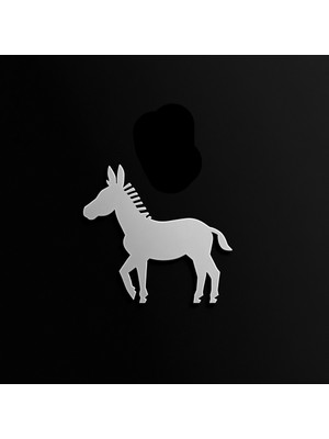 TabiTela 925 Ayar gümüş kolye eşek SM5385