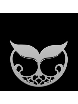 TabiTela 925 Ayar gümüş kolye balina kuyruğu   SM5206