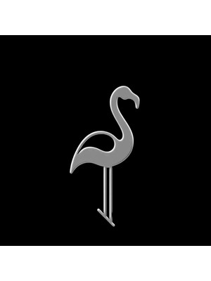 TabiTela 925 Ayar gümüş kolye flamingo SM5454