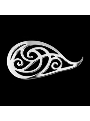 TabiTela 925 Ayar gümüş kolye dalga   SM5177