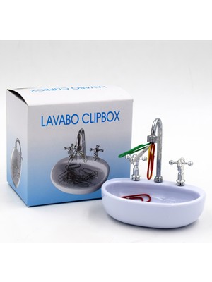 Akıllı Durak Lavabo Şeklinde Ataç Kutusu