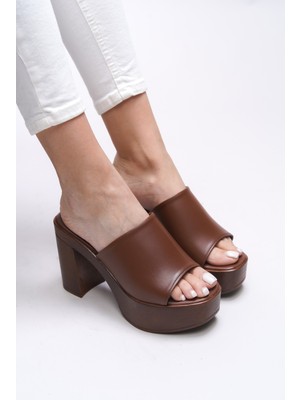 Riccon Jislantha Kadın Topuklu Terlik 0012763