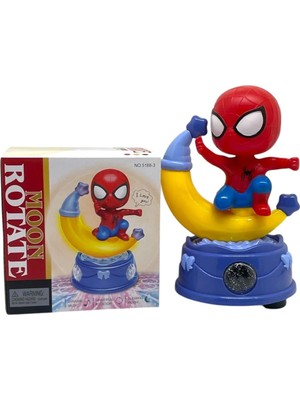 Scowetto Pilli Sesli Işıklı Dans Eden Figür Örümcek Adam