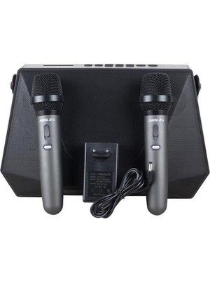Shile Sl-3a Iki El Mikrofonlu Kumandalı Usb/Sd/Bt Portatif Hoparlör