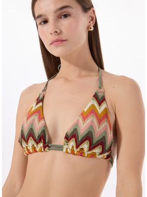 Fabrika Mürdüm Kadın Bikini Üst Marmi