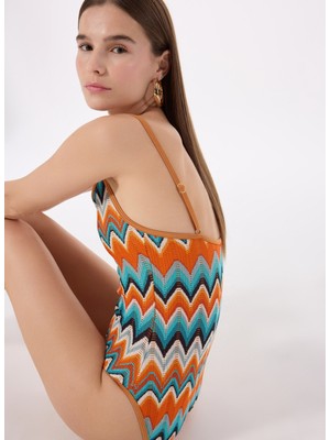 Fabrika Turuncu Kadın Mayo Lena