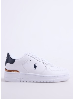 Polo Ralph Lauren Beyaz Kadın Sneaker Masters Court