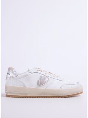 Philippe Model Koyu Beyaz Erkek Sneaker Nıce Low Man