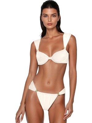 Movom Beyaz Kadın Bikini Takım MVMBWAS01