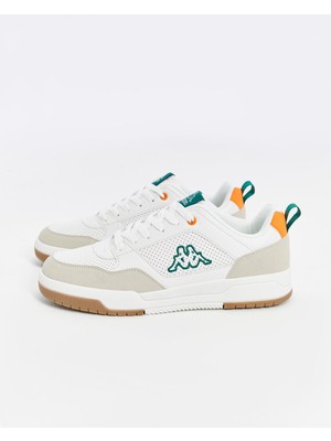 Manis Erkek Beyaz-Turuncu Regular Fit Sneaker