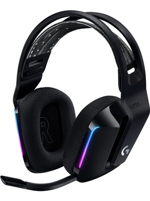 Logitech G733 Black 981-000864 7.1 Surround RGB Mikrofonlu LightSpeed Kablosuz Gaming (Oyuncu) Kulaklık