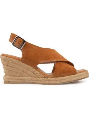 Pegia Dolgu Topuk Espadril Sandalet DG6040