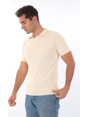 Monox Erkek Polo Yaka Spor Yazlık Triko Tişort