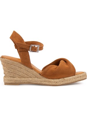 Pegia Dolgu Topuk Espadril Sandalet DG6039