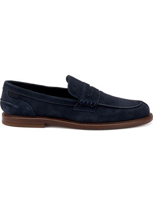 Erkek Oxford ( Klasik) 76D0 Frau Suede Blu