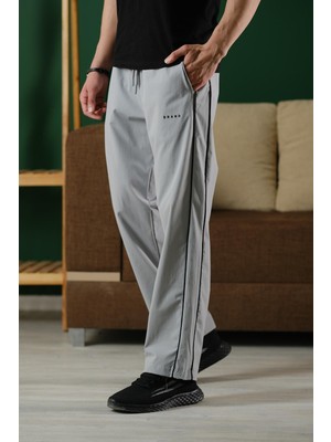 Brand Rahat Kesim Kort Paraşüt Şeritli Outdoor Erkek Eşofman Alt