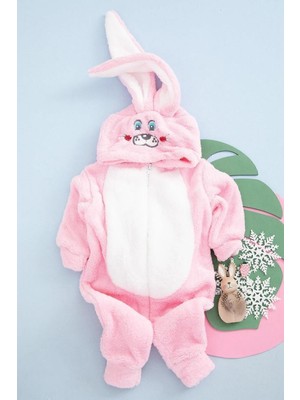 Çocuksan Baby&Kids Wear Bebek Tavşan Şapkalı Welsoft Peluş Uyku Tulumu