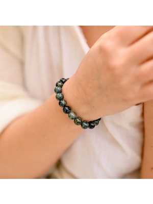 Huzur ve Denge Kambaba Jaspis: Unisex Doğal Taş Bileklik
