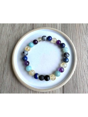 Yansıtın Yay Burcu Doğanın Özgür Ruhunu: Unisex Doğal Taş Bileklik