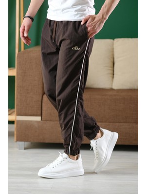 Ccw Paçası Lastikli Kort Paraşüt Şeritli Outdoor Erkek Eşofman Alt