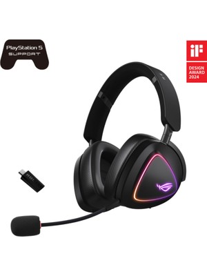 Asus Rog Delta Iı Siyah Kablosuz Gaming Kulaklık
