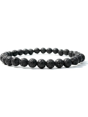 Padore Accessory A+ Kalite > Abd Menşeili Sertifikalı Lav Doğal Taş Bileklik - Handcrafted