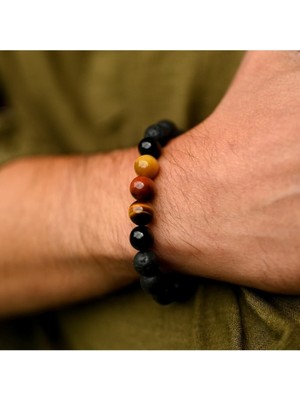 Padore Accessory Güç ve Kudret: Erkek Doğal Taş Bileklik