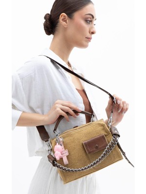 Matthewcox Kadın Çapraz Çanta BYN2366 Camel