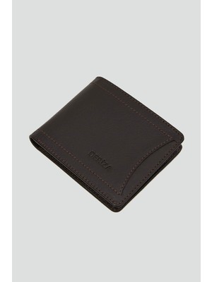 Deriza Enzo Hakiki Deri Erkek Cüzdan Kahve