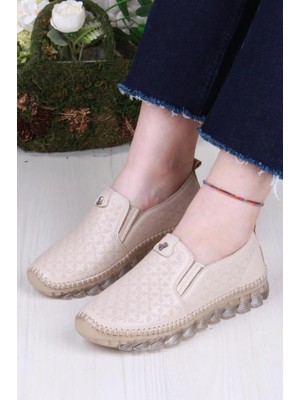 Pisagor PS-33010 Ortopedik Kadın Günlük Hakiki Deri Ayakkabı