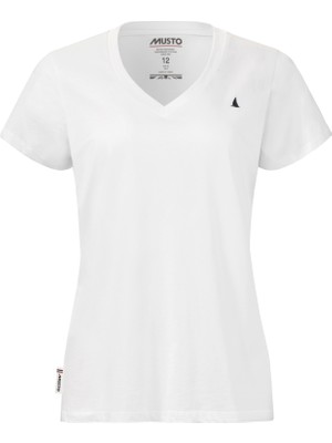 Musto W Orıgınal V Neck Ss T-Shırt