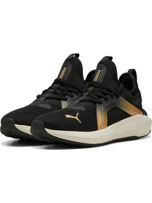 Puma Kadın Spor Ayakkabı 310473-01 Softride Enzo 5 Metallic Wn S Siyah Konforlu Tasarım
