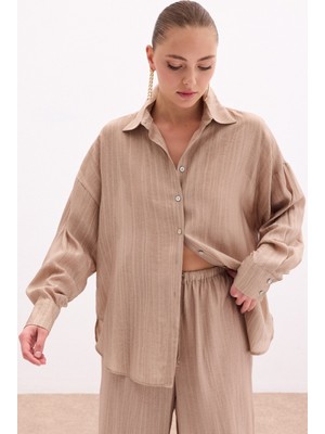 Salaş Gömlek - Camel