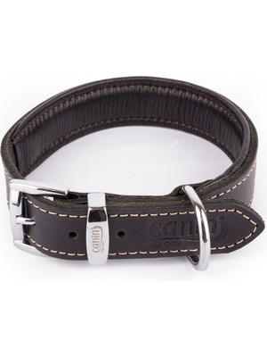 Canini Collar Hakiki Klasik Deri Köpek Tasması, Yumuşak Deri Iç Kısım, Ultra Dayanıklı ve Konforlu Deri Tasma - Renk ve Boy Seçenekleri