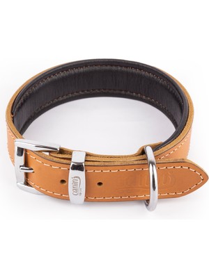 Canini Collar Hakiki Klasik Deri Köpek Tasması, Yumuşak Deri Iç Kısım, Ultra Dayanıklı ve Konforlu Deri Tasma - Renk ve Boy Seçenekleri