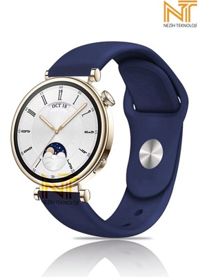 Huawei Watch Gt 2 42MM /gt 3 42MM / Gt 3 Elegant 42MM Liquid Silikon Kordon 20MM