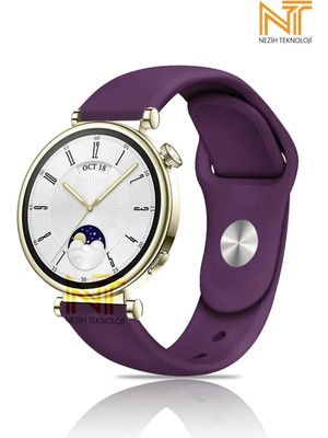 Huawei Watch Gt 2 42MM /gt 3 42MM / Gt 3 Elegant 42MM Liquid Silikon Kordon 20MM