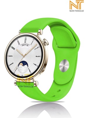 Huawei Watch Gt 2 42MM /gt 3 42MM / Gt 3 Elegant 42MM Liquid Silikon Kordon 20MM