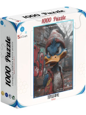 Soi Craft 1000 Parça Puzzle Tüylü Öfke