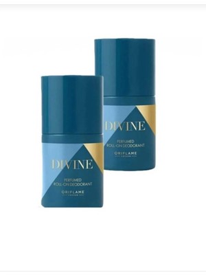 Oriflame Divine Parfümlü 50 ml Kadın Roll-On Deodorant 2 Adet