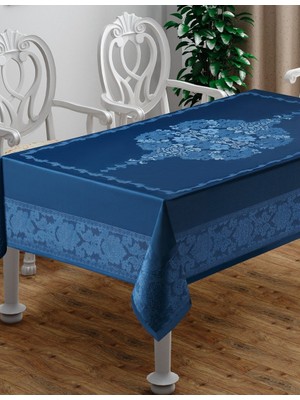 Jumbo Lüks Jakarlı Masa Örtüsü