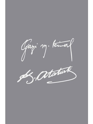Gazi M.kemal Atatürk Imza Sticker 15*6 cm