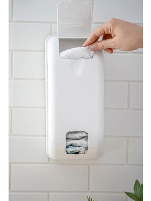 Poşetlik Poşet Torba Saklama Kutusu Asılabilir Organizer Galoş Saklama Kabı