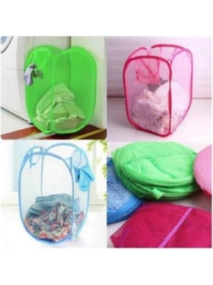 Std Kirli Çamaşır Sepeti Katlanabilir Oyuncak Filesi Klasik