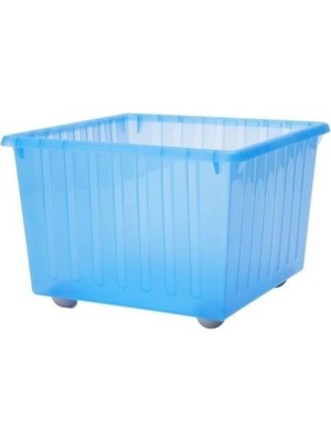 Vessla Tekerlekli? Kutu - Çok Amaçli Saklama - Oyuncak Vs Kutusu - Mavi?