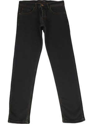 Hacker Fistan Store Erkek Normal Bel Rahat Kesim Dar Paça Jean Pantolon