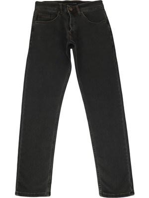 Hacker Fistan Store Erkek Normal Bel Rahat Kesim Dar Paça Jean Pantolon