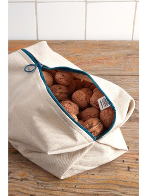 Çok Amaçlı Saklama Çantası | Mavi - Refika Birgül