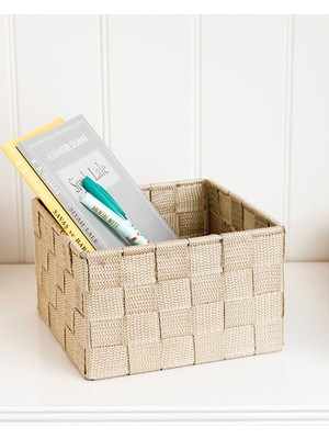 Shine Sepet 16X16X9,5 cm Bej