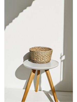 Özel Üretim Çok Amaçlı Doğal El Yapımı Hasır Sepet